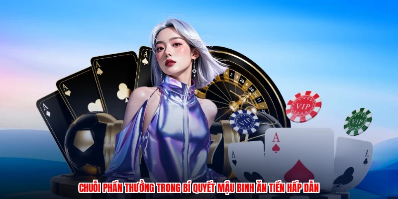 Chuỗi phần thưởng trong bí quyết mậu binh ăn tiền hấp dẫn