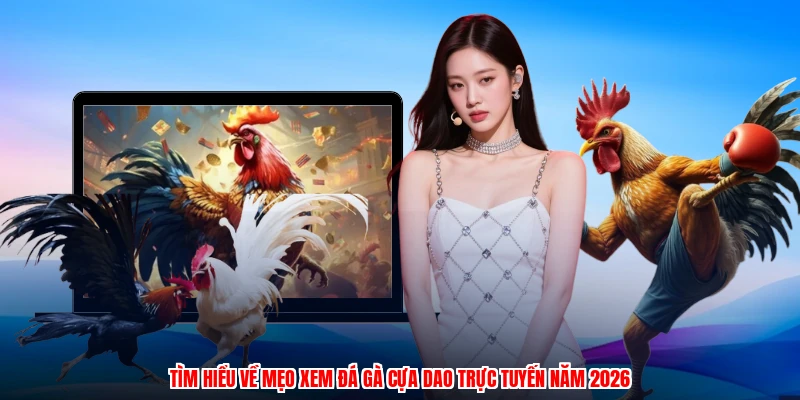Tìm hiểu về mẹo xem đá gà cựa dao trực tuyến năm 2026